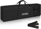 AKOZLIN 88-Key Portable Padded Keyboard Case,54"x6.7"x13" Soft Gig Bag by AKOZLIN