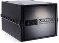Lockabox One™ | Compact and Hygienic Lockable Storage Box for Food, Medicines, Tech and Home Safety | One Size 12 x 8 x 6.6 inches externally (Jet) by Lockabox