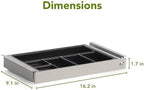 Perfect POSTURE Under Desk Drawer Desk Storage Pen Organizer - 9.25" x 17" - Image 3