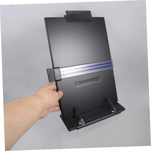 Artibetter Adjustable Document Holder Desk Book Organizer Retractable Book Stand Stand Table Document Holder Copy - Image 3