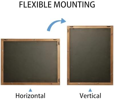 SOFE 21x27 Blue Framed Fabric Bulletin Board with Ribbon, Large Note Board - Image 6