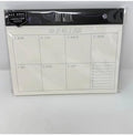 Weekly Desk Calendar, My Week Planner, 17-Month Academic Calendar Desk Blotter Monthly Aug 2026 to Dec 2027 11x9 Inches Black by Unknown