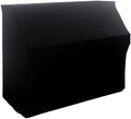 Waterproof Dustproof Elastic Piano Cover - Minimalist All-Black Design - Universal Fit for All Upright Pianos - Stretch Fabric, Easy Instal by Unknown