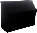 Waterproof Dustproof Elastic Piano Cover - Minimalist All-Black Design - Universal Fit for All Upright Pianos - Stretch Fabric, Easy Instal by Unknown