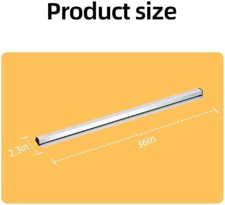 2 Pack Restaurant Ticket Holder, 36 Inch Receipt Holder for Kitchen Office Wall Refrigerator Home Pub Bar Cafe (Silver, 2Pcs) - Image 6