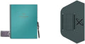 Rocketbook Multi-Subject Smart Notebook | Scannable Notebook & 1 Microfiber Cloth | Teal, Letter Size (8.5" x 11") & Pen/Pencil Holder (Pen Station) by Unknown