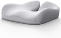Benazcap Seat Cushion, Memory Foam Cushion for Office Chair - Ergonomic Chair Cushions for Tailbone Pain Relief, Sciatica & Back Support, Office Chair Cushion & Car Seat Cushion, Grey by Benazcap