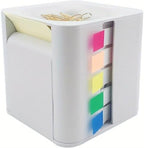 Post It Note Holder 5-in-1 Desktop Note Holder with Pop-Up Sticky Dispenser & Magnetic Paperclip Case by Unknown