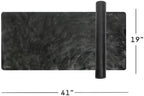Premium Leather Desk Mat, Full Grain Leather Desk Pad Protector & Desk Blotter, Waterproof Non-Slip Writing Surface for Keyboard, Mouse & Laptop, Desk Pad for Home & Office (Onix, Large) - Image 4