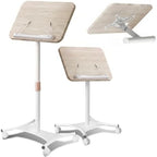2-in-1 Floor Music Stand & Desktop Book Stand, 16.5"–51" Height Adjustable by NAMON