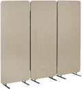 VIVO Beige Freestanding 72 x 66 in Privacy Panel, PP-3-T072BE by VIVO