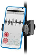 IK Multimedia iKlip Xpand Mini mic Stand Phone Holder, Compatible with iPhone & Android Smartphones 3.5" to 6", with Adjustable 360° Swivel - Image 3