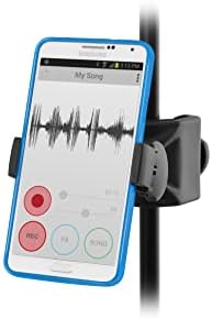 IK Multimedia iKlip Xpand Mini mic Stand Phone Holder, Compatible with iPhone & Android Smartphones 3.5" to 6", with Adjustable 360° Swivel - Image 3