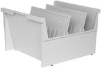 HAN 854-0-11, Suspendable Box A4 Landscape, for 1,000 Cards, with 2 Support Plates, Light-Grey by Unknown