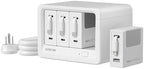Gitryin 12-in-1 Desktop Charging Station, 160W USB Retractable GaN Charger by GITRYIN