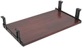 FRMSAET Under Desk 20/24/30 inch Keyboard Drawer Platform (24 in, Mahogany) by FRMSAET