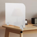 Desk Privacy Panel, Desk Divider, Desks Partition, Frosted Acrylic Desktop Privacy Panel with Stable C-Clamp for Home Office School Retail Clinic (1Pcs, 17 * 18 * 2in) by Unknown