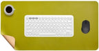 Dual-Sided Office Leather Cork Desk Mat Waterproof Non Slip Large Mouse Pad by Unknown