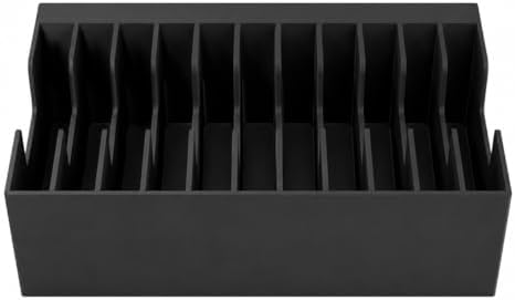 Desktop Cable Organizer with Wide Slots – Multi-Cable Management Holder | Keeps Cords Untangled and Organized | Freestanding Desk Cord Keeper for Home Office Gaming Setup - Image 2