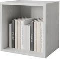 FUSUNBAO Magic DIY Cube Storage Organizer Stackable Cubes for Home Books Clothes Toy-Modular Cubby Storage System-Office Cubical-Bookcase Closet (French Oak,Drawer Cube) by FUSUNBAO