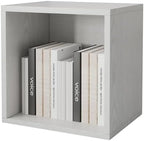 FUSUNBAO Magic DIY Cube Storage Organizer Stackable Cubes for Home Books Clothes Toy-Modular Cubby Storage System-Office Cubical-Bookcase Closet (French Oak,Drawer Cube) by FUSUNBAO