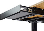 FLEXISPOT Under Desk Drawer, Steel Drawer for Desk Slide-out, Under table Mounted Drawer, Standing Workstation Storage Attachment for Office Home - 17.7” Width, Black - Image 3