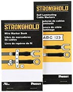 Panduit PCMB-8 Pre-Printed Wire Marker Book, Vinyl Cloth, .22 by 1.38-Inch L, 1-15, 16-90, A-Z, +, -, /, 0 Legends Only - Image 3