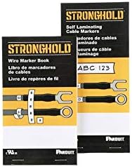 Panduit PCMB-8 Pre-Printed Wire Marker Book, Vinyl Cloth, .22 by 1.38-Inch L, 1-15, 16-90, A-Z, +, -, /, 0 Legends Only - Image 3