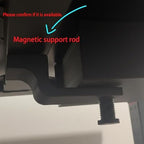 Magnetic Drawer Organizer for Secretlab Magnus Desk,Large Hidden Drawer Compatible with Magnus Pro/XL,Strong Magnetic Mount, Space-Saving Design (Red) - Image 2