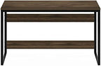 Furinno Moretti Desk, 52 Wide Metal Frame Gaming Desk, Rectangular Computer Desk, Writing Desk, Office Desk for Home Office, Study Room, Dorm, Bedroom, Brown Walnut - Image 5