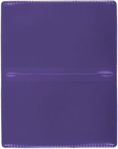 StoreSMART - Metallic Violet Folding Business Card Holders - 25 Pack - Polypropylene Plastic (RPP2915MV-25) - Image 2