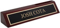 Dayspring Pens Personalized Rosewood Nameplate with Business Card Holder by DayspringPens