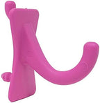 PegPro® J Hooks Kit for Standard “Wood Fiber” pegboard – Durable Plastic Pegboard Hooks - for Garage, Kitchen, Craft Room, and More (J Hook - 24 Pack, Pink) by PegPro%C2%AE