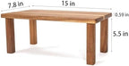 Kitchen Cabinet Counter Shelf Acacia Wood Desktop Organizer Shelf - Image 3