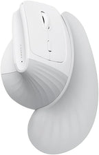 SANWA Wireless Ergonomic Mouse for Large Hands with Wrist Rest, White by SANWA