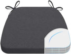 AAAAAcessories Chair Cushions for Dining Chairs, 17 x 16 x 2 in, Set of 1 by AAAAAcessories