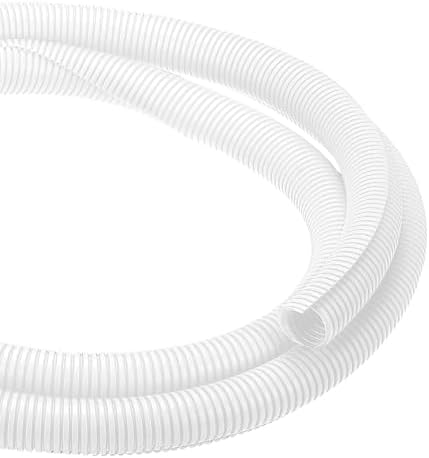 DMiotech 10ft Wire Loom Split Tubing 1 1/4 Inch(31.8mm) ID White by DMiotech