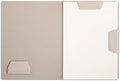 LHiDS Creative Magnetic Business Portfolio Lite Resume Padfolio Organizer with Clipboard, Paper Clip, Writing Pad, Pen/Card Holder, Magnetic Closure for Work, School and More (Apricot, A4/Letter) by LHiDSCreative