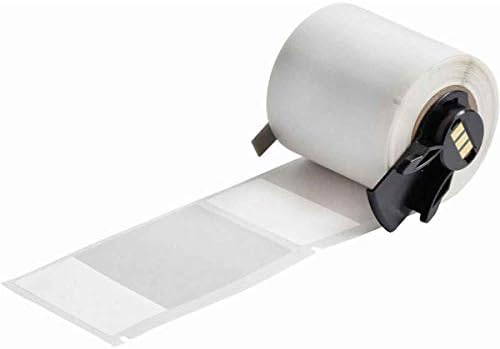 Brady PTL-66-427 TLS 2200 and TLS PC Link 1.938" Width x 3.15" Height, B-427 Self-Laminating Vinyl, Matte Finish White/Translucent Label (100 per Roll) by BradyCorp