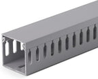 1.6"H x 1.6"W Cable Raceway, 12ft Under Desk Wire Management Channel, Black by ZhiYo