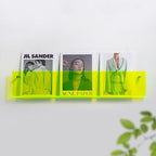 ROYALITA 2-Pack Acrylic Magazine Holder Brochure Holder, Green 24 Inch - Image 5