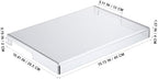 ULTECHNOVO Clear Keyboard Protector Acrylic Keyboard Dust Cover Transparent Cover for Laptop and Desktop Waterproof and Dirt-Proof Accessory for Home Office Use 15.74 X 10.43 X 1.57 in - Image 2
