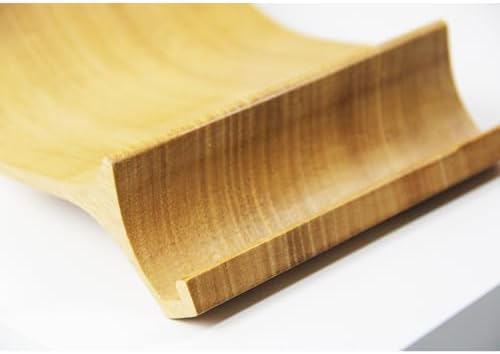 XDK Wood Laptop Stand for Desk, Ergonomic Height Riser for Notebook Computer up to 15 Inches, Wooden Holder for MacBook/Aluminum Laptops - Image 7