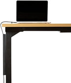 Progressive Automations Magnetic Desk Frame Cable Organizer for Standing Desk - Black - Image 3