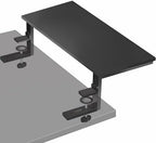 VIVO Black Clamp-on 22 in Desk Extension Shelf, DESK-SHELF22B by VIVO