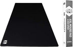 XL Mouse Pad - Big Desk Mouse Pad Extra Large for Gaming(60'' x 30'') - Super Thick Giant Mousepad for Full Desk with Rubber Base (Black, 4XL) by Letusto