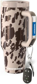 Frost Buddy Thicc Buddy 40 oz Tumbler with Handle (Cocoa Cow) by FrostBuddy