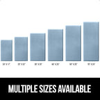 GORILLA GRIP Cushioned Antifatigue Kitchen Mat for Floor, 24x17, Sky Blue - Image 6