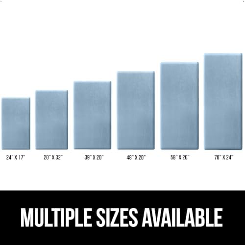 GORILLA GRIP Cushioned Antifatigue Kitchen Mat for Floor, 24x17, Sky Blue - Image 6