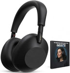 Sony WH-1000XM6 The Best Noise Canceling Wireless Headphones, HD NC Processor QN3, 12 Microphones, Adaptive NC Optimizer, Mastered by Engineers, Studio-Quality, 30-Hour Battery with Deco Guide Bundle by Unknown